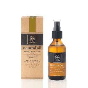 Apivita Natural Organic Olive Jojoba Almond, Massage Oil, 100ml