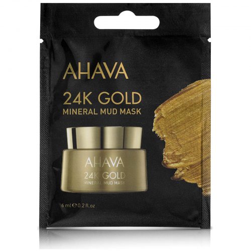 Ahava Single Use 24K Gold Mineral Mud Mask, 8ml