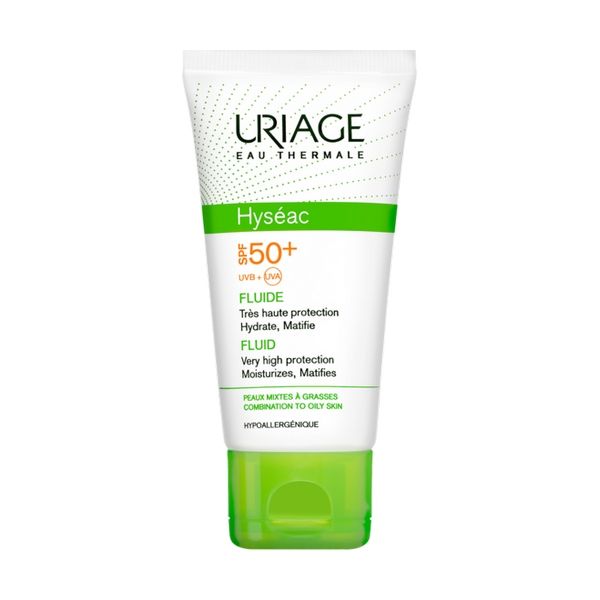 uriage hyseac fluid spf 50 ingredients