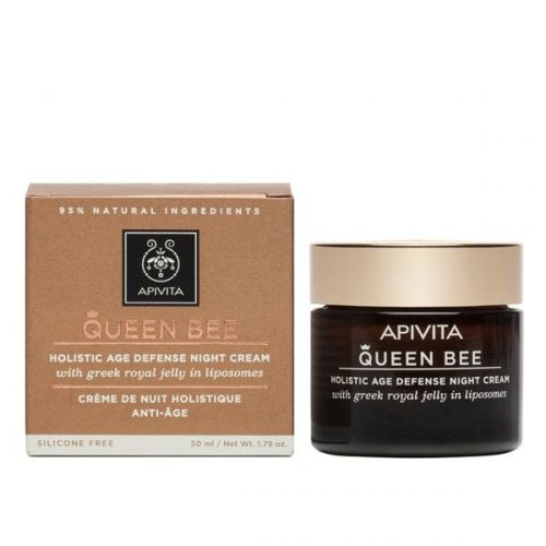Apivita Queen Bee Holistic Age Defense Night Cream, 50ml