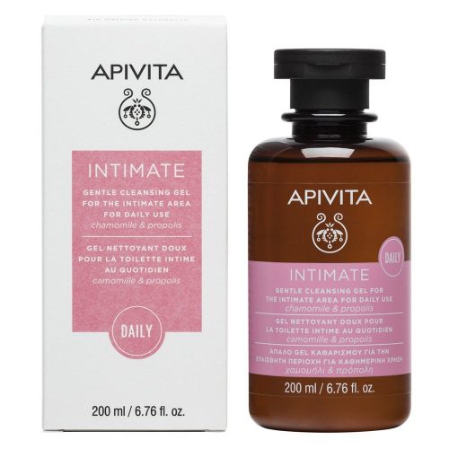 Apivita Intimate Gentle Daily Cleansing Gel with Chamomile & Propolis , 200ml