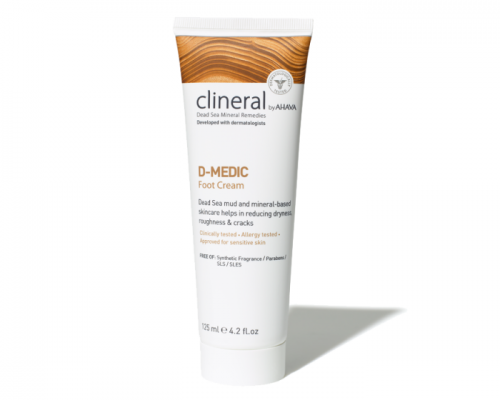 Ahava Clineral D-MEDIC Foot Cream,125 ml
