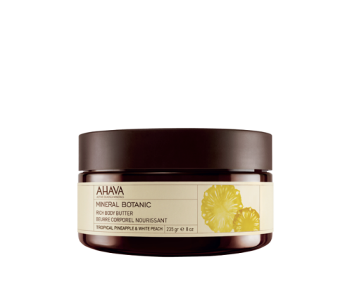 Ahava Mineral Botanic Butter with Pineapple & Peach, 235g