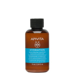 Apivita Moisturizing Shampoo with Hyaluronic Acid & Aloe 75ml