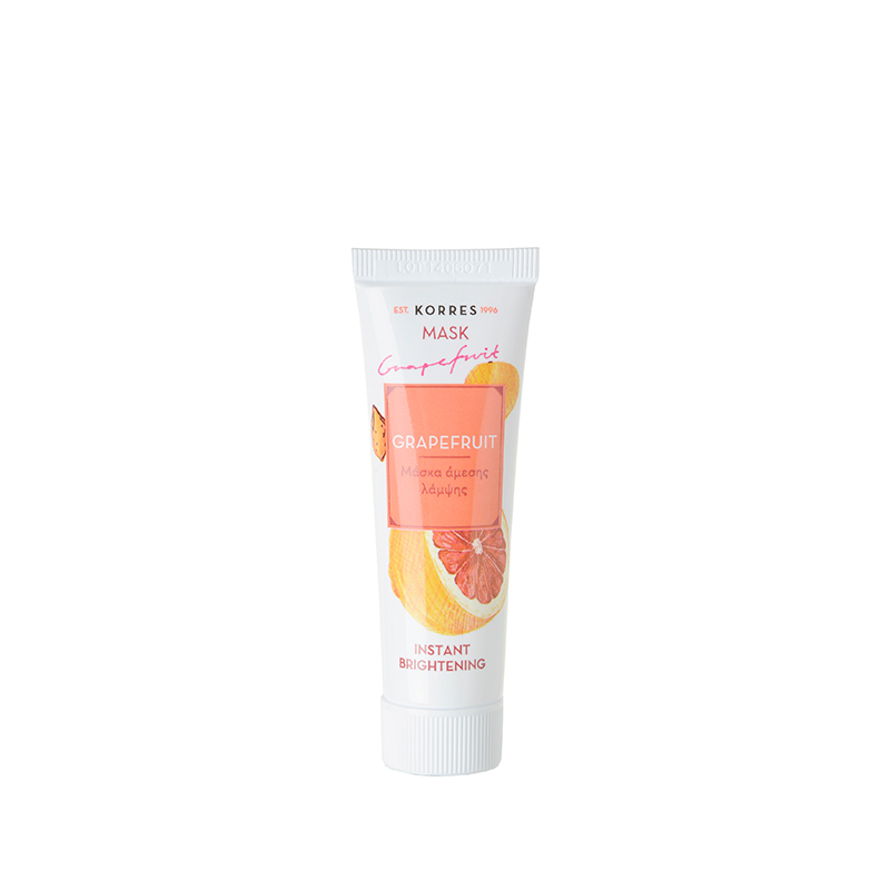 Korres Grapefruit Instant Brightening Mask, 18ml – Bwell store