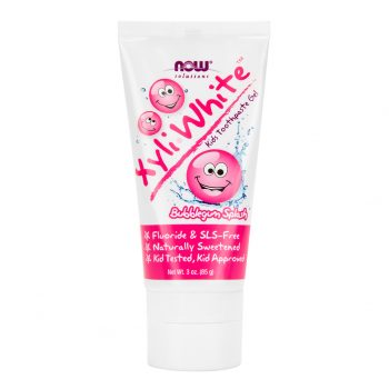 Now XyliWhite Bubblegum Splash Toothpaste Gel for Kids