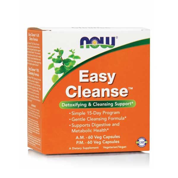 Now Easy Cleanse 60 Veg Caps | Bwell Pharmacy