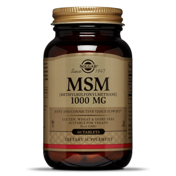 Solgar MSM 1000 mg, 60 Tablets