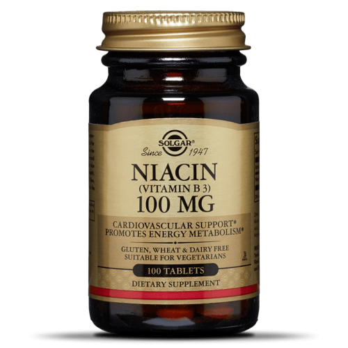 Solgar Niacin (Vitamin B3) 100mg 100 Tabs