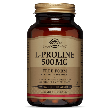 Solgar L-Proline 500mg, 100 Tablets