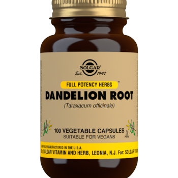 Solgar Dandelion Root, 100 Vegetable Capsules