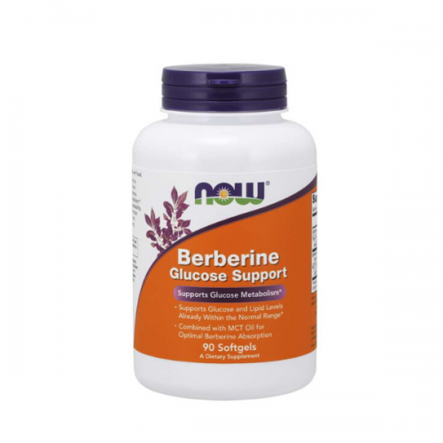 Now Berberine Glucose Support 90 Softgels