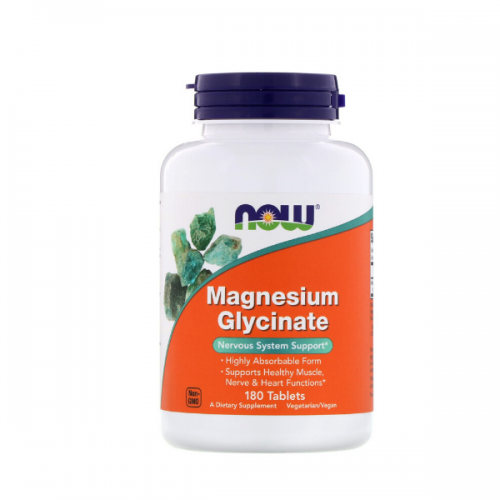 Now Magnesium Glycinate 180 Tabs