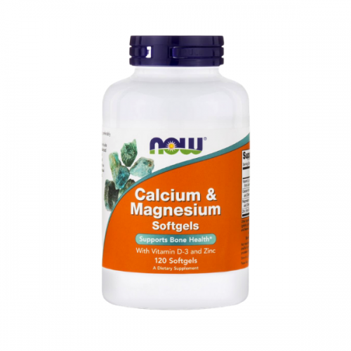 Now Calcium & Magnesium 120 Softgels