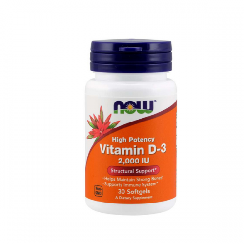 Vitamin D-3 2000 IU 30 Softgels