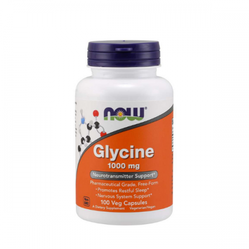 Now Glycine 1000mg 100 Veg Caps