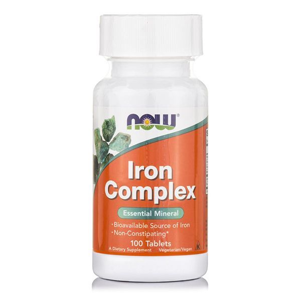 Now Iron Complex, 100 Tablets | Bwell Pharmacy