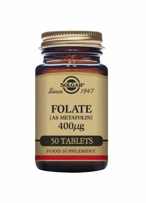 Solgar Folate (as Metafolin )400mcg 50 tablets