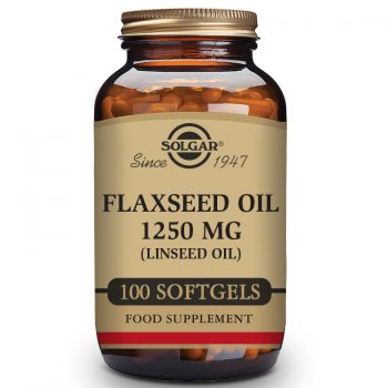 Solgar Flaxeed Oil Linseed Capsules 100 x 1250mg