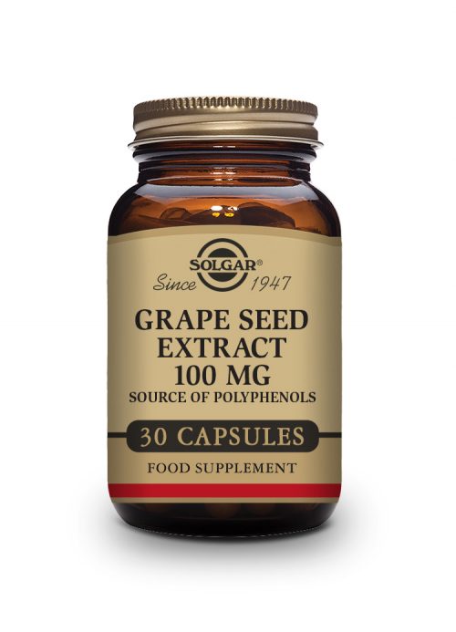 Solgar Grape Seed Extract 100mg 30 Veg Caps