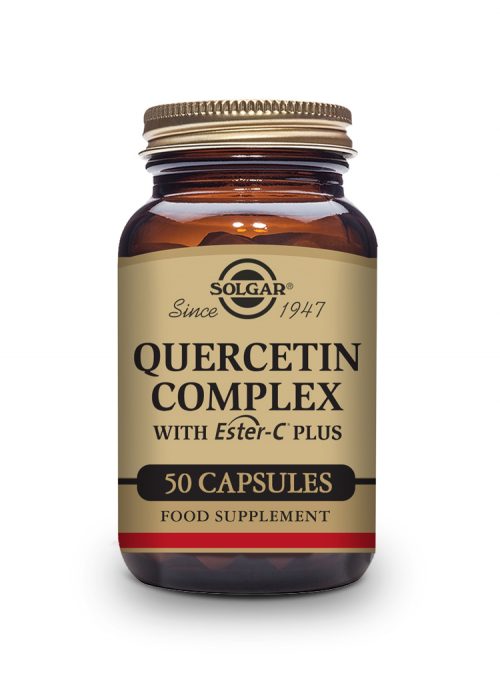 Solgar Quercetin Complex with Ester-C Plus, 50 Veg Capsules