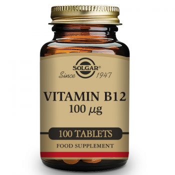 Solgar Vitamin B12 100mg, 100 Tablets
