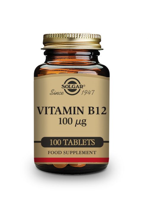 Solgar Vitamin B12 100mcg 100 Caps
