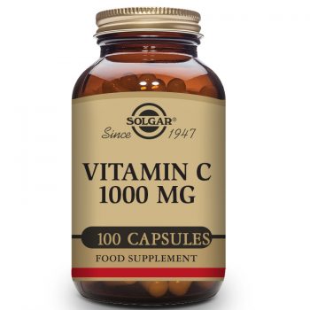 Solgar Vitamin C 1000 mg, 100 Veg Capsules 100