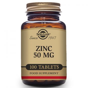 Solgar Zinc 50mg, 100 Tablets