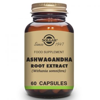Solgar Ashwagandha Root Extract Veg Capsules 60