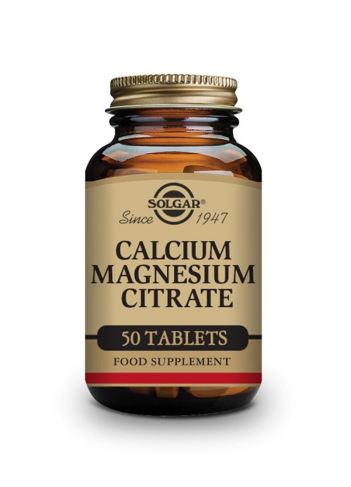 Solgar Calcium Magnesium Citrate 50 Tabs