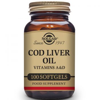 Solgar Cod Liver Oil, 100 Softgels