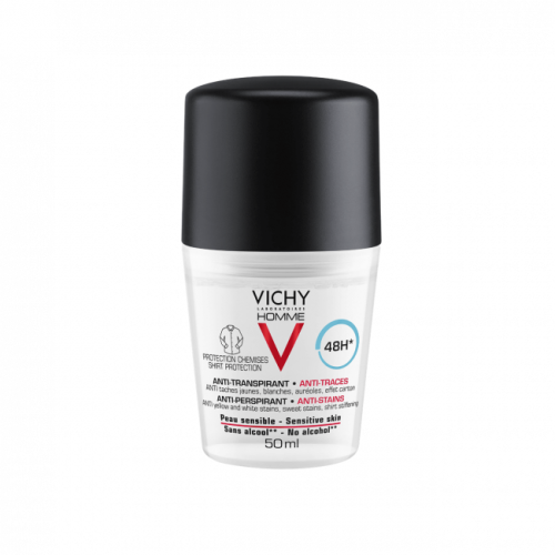 Vichy Deo Vh 48h Anti-stain Roll On, 50ml