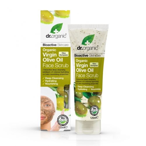 Dr. Organic Organic Virgin Olive Oil Face Scrub, 125ml