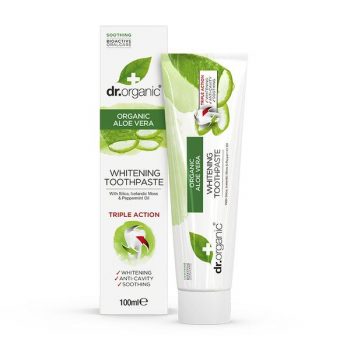 Dr. Organic Aloe Vera, Toothpaste, 100ml