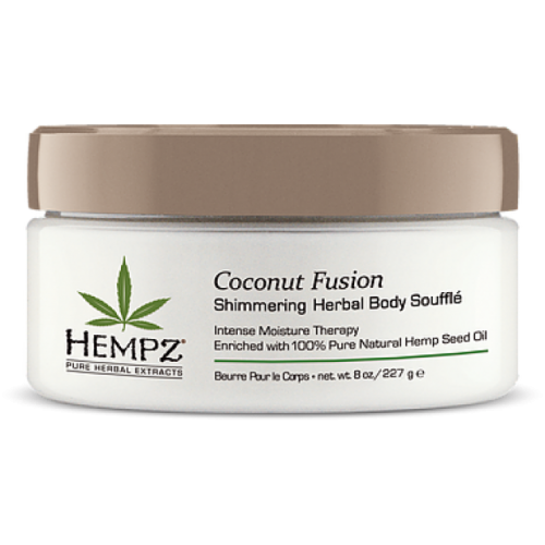 Hempz Coconut Fusion Shimmering Herbal Body Souffle, 227g
