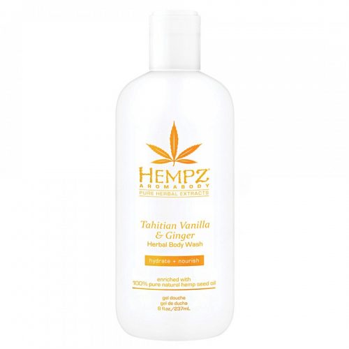 Hempz Tahitian Vanilla & Ginger Herbal Body Wash, 237ml