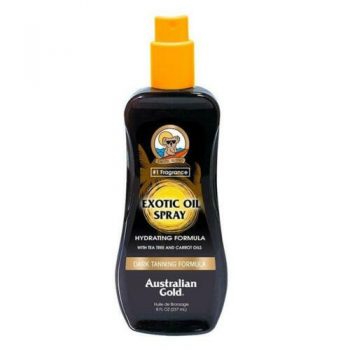 Australian Gold Exotic Oil Dark Tanning Formula, Sun Spray, 237ml