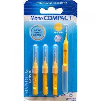 Elgydium Cl Mono Compact Yellow 4s Toothbrush