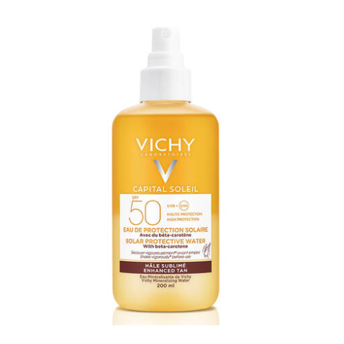 Vichy Ideal Soleil Luminosity SPF50 Protective Solar Water 200ml