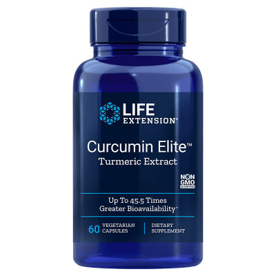 Life Extension Curcumin Elite Turmeric Extract, 60 Veg Caps