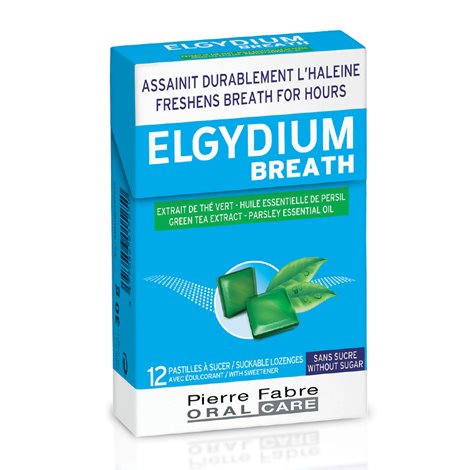 Elgydium Breath Pastilles 12 pcs