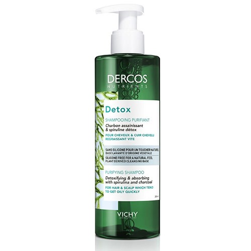 Vichy Dercos Nutrients Detox Intense Cleansing Shampoo  250ml