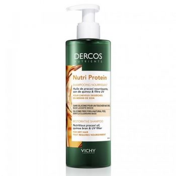 Vichy Dercos Nutri Protein Restorative Shampoo For Dry Hair 250ml