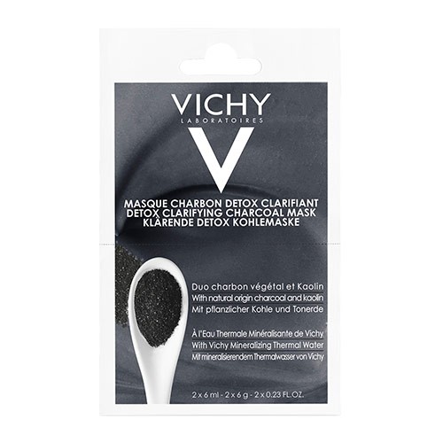 Vichy Single Duo Charcoal Single Mask 2 x 6ml