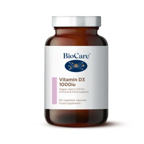 Biocare Vitamin D3 1000iu 60 Capsules