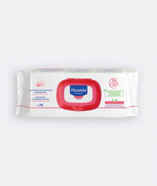 Mustela Soothing Cleansing Wipes x70