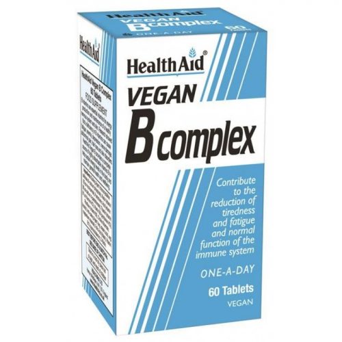 Health Aid Vegan B-complex Tablets 60