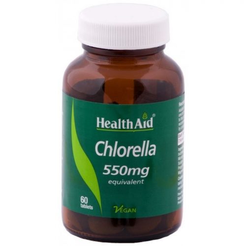 Health Aid Chlorella 550mg 60 Tablets