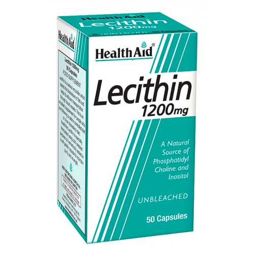 Health Aid Lecithin 1200mg 50 Caps